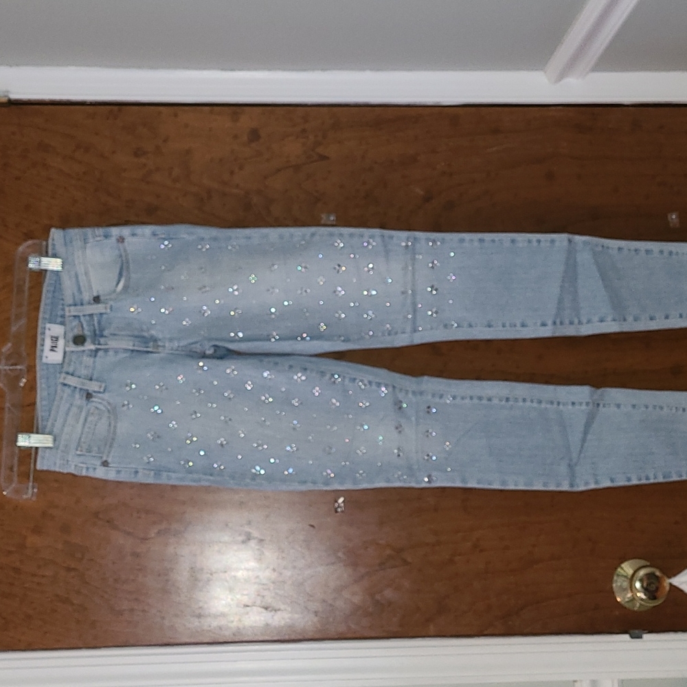 Anthropologie Paige Embellished Skinny Jean